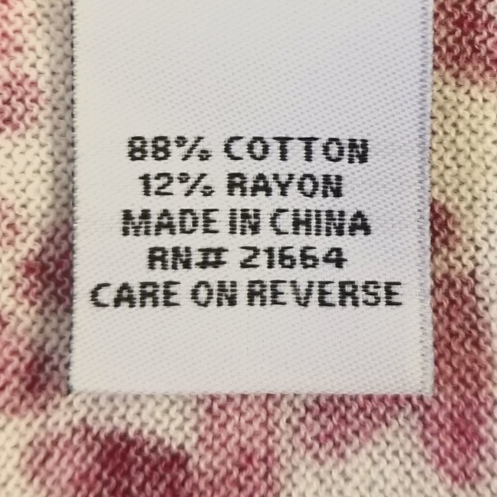 Foxcroft Pink Heart Crew Neck Button Down Cardigan Sweater Size S - Picture 9 of 10